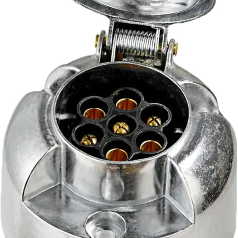 Blister de 1 Prise 7 broches métal Trailers Equipment FFK3204AB