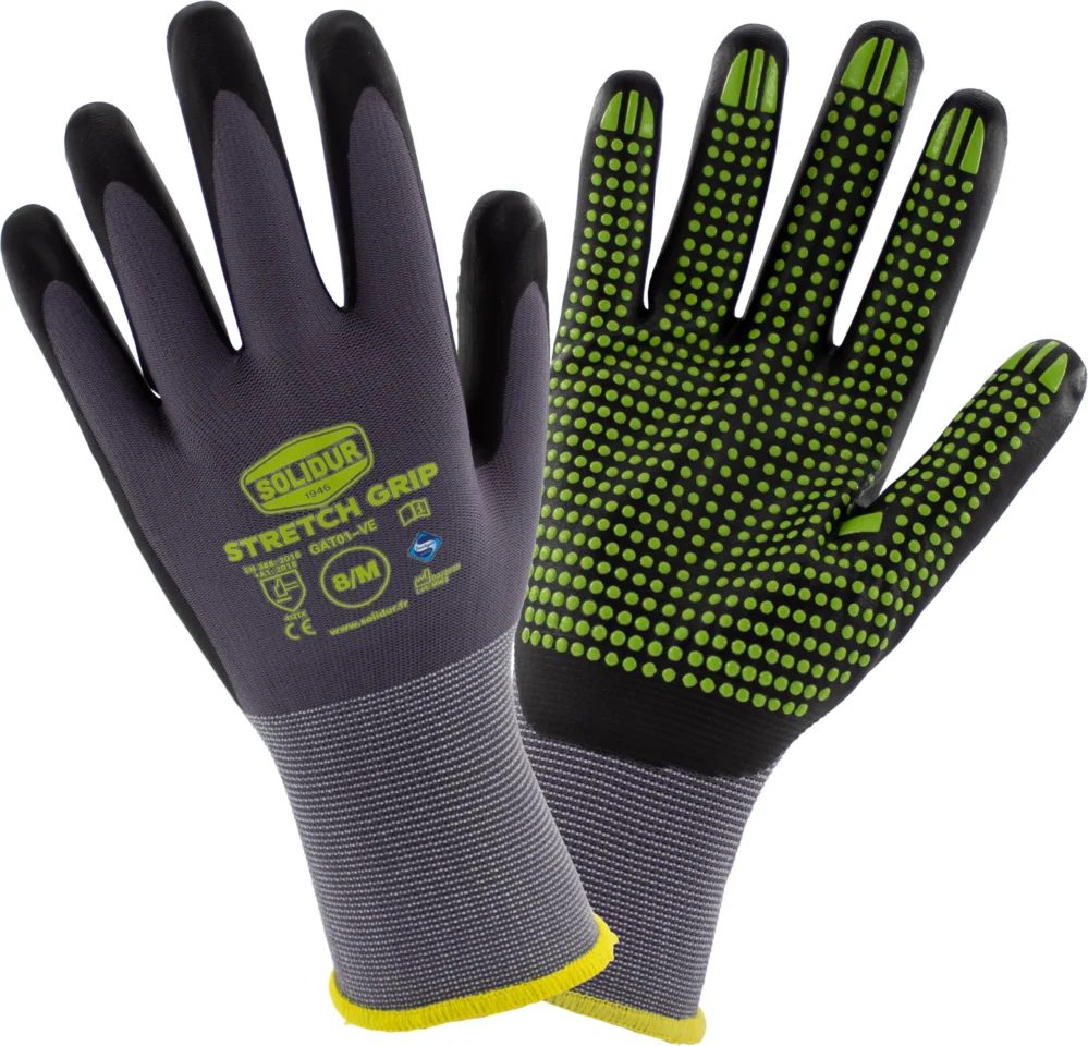 Gants Stretch Grip Solidur GAT01