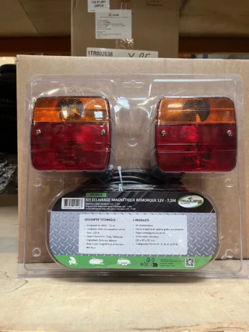 Kit éclairage magnétique remorque 12V – 7,5M Trailers Equipment 1FK3458A