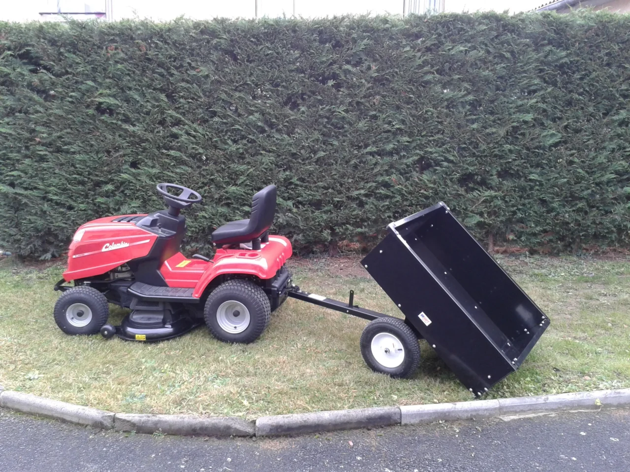 Remorque basculante 45° pour autoportée – Gopart FGP455200GP