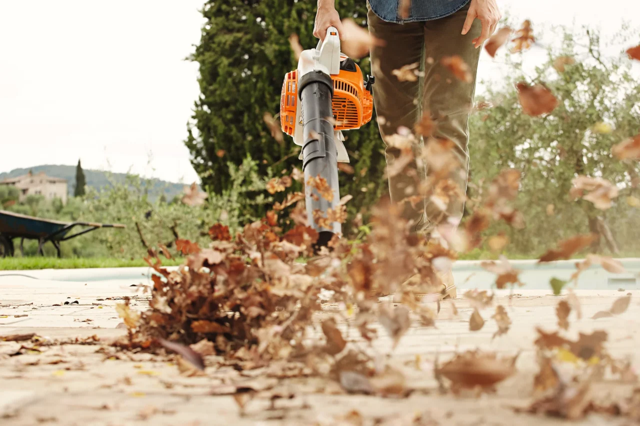 STIHL BG 56 Souffleur thermique - en situation