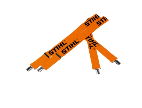 STIHL Bretelles,pour pantalons – Clips métal – L. 110 cm - photo produit