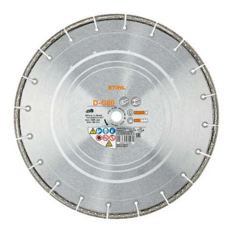 STIHL Disque à découper diamanté universel D-G80 - photo produit