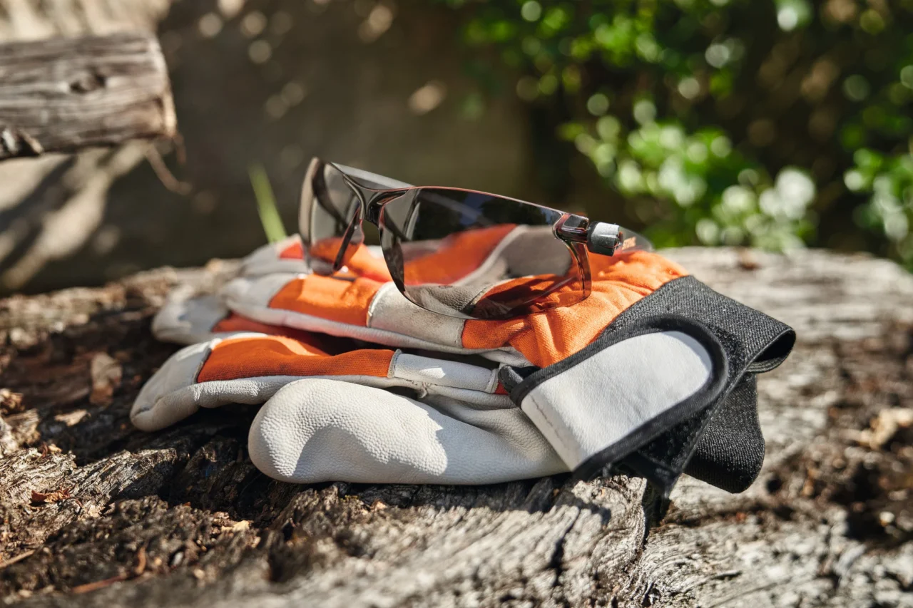 STIHL Lunettes de protection FUNCTION SLIM - en situation