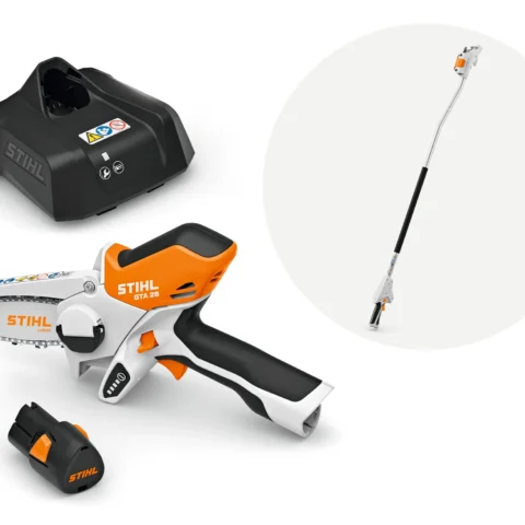 STIHL Pack GTA 26 avec batterie AS 2, chargeur AL 1 et rallonge - photo produit