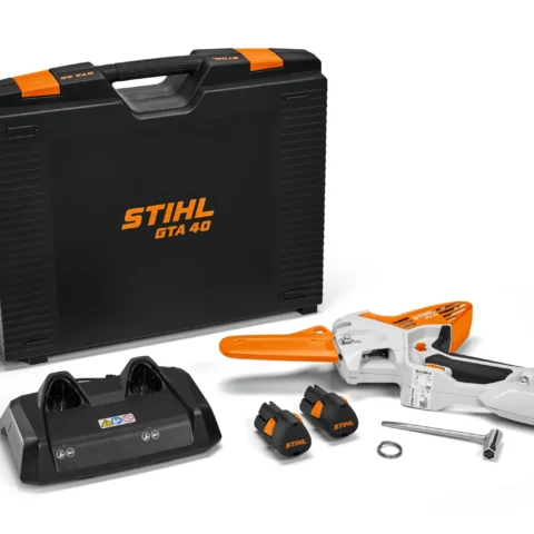 STIHL Pack Scie à batterie GTA 40 – Pack 2 batteries et chargeur - photo produit