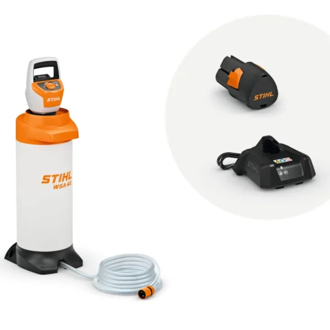 STIHL Réservoir d’eau WSA 40 – Pack batterie et chargeur - photo produit