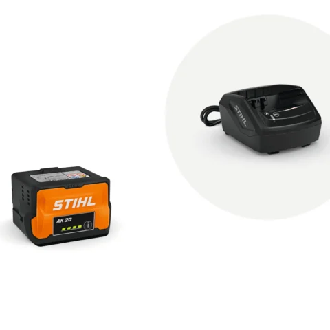 STIHL Set de démarrage AK 20 Batterie et chargeur pour tous les outils sans fil AK SYSTEM - photo produit