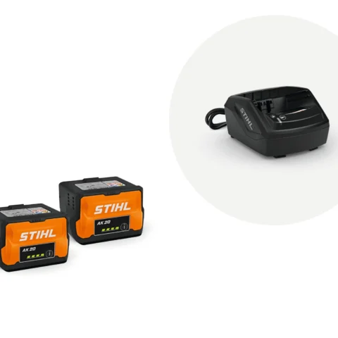 STIHL Set de démarrage AK 20 Plus Batterie et chargeur pour tous les outils sans fil AK SYSTEM - photo produit