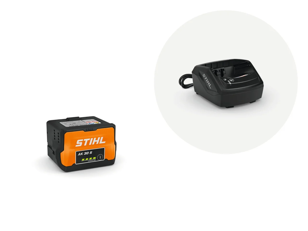 STIHL Set de démarrage AK 30 S Batterie et chargeur pour tous les outils sans fil AK SYSTEM - photo produit