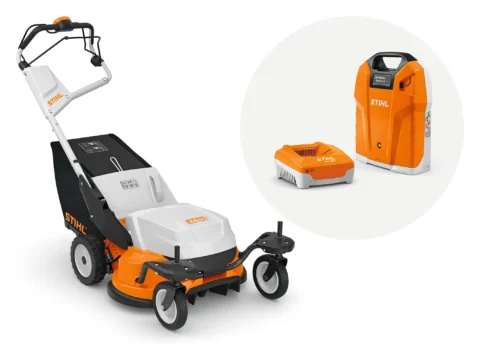 STIHL Tondeuse RMA 765 V – Pack batterie et chargeur – AR3000 L,AL501 - photo produit