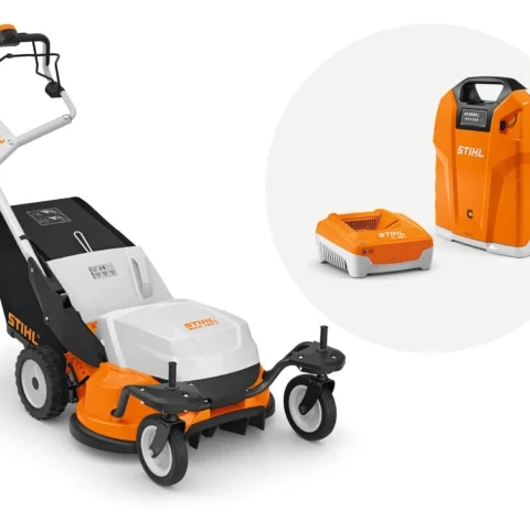 STIHL Tondeuse RMA 765 V – Pack batterie et chargeur – AR3000 L,AL501 - photo produit