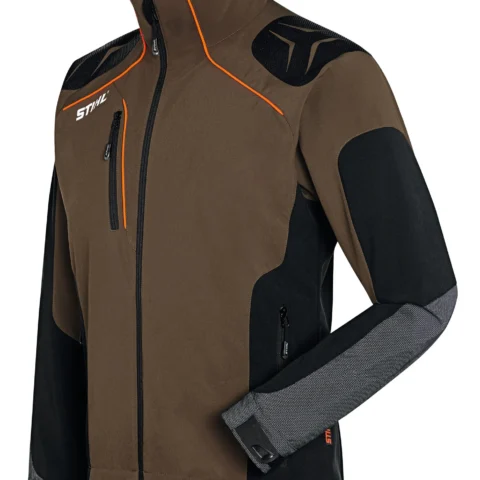 STIHL Veste ADVANCE X-SHELL tourbe/noire – XXL - photo produit