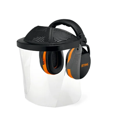 STIHL Visière DYNAMIC GPC Ensemble visière – protège-oreilles plastique transparent - photo produit