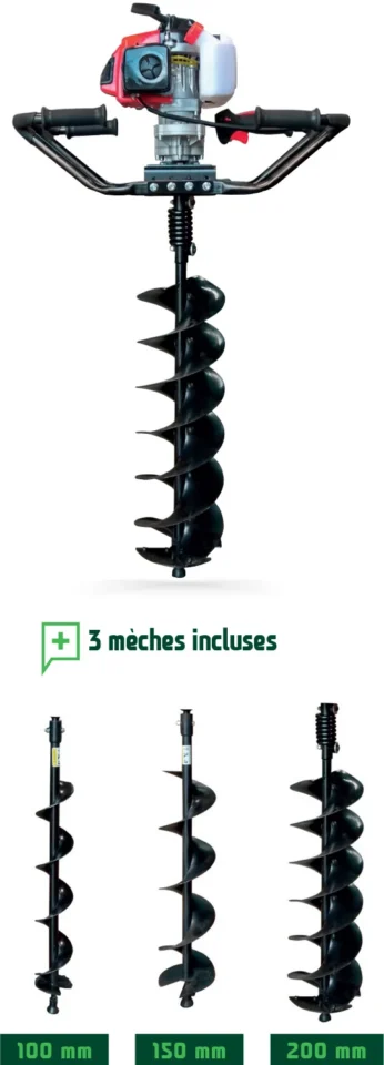 Tarière Thermique KPC AH300B