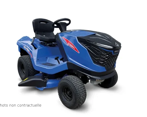Tondeuse autoportée éjection latérale ISEKI SLE122+H110